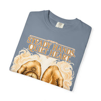 color:Blue Jean | Steady Hands. Quiet Heart. The World Gets Loud. I Get Still — Blue Jean folded view