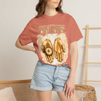 color:Terracotta | Steady Hands. Quiet Heart. The World Gets Loud. I Get Still — Terracotta lifestyle view
