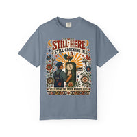 color:Blue Jean | Still Here. Still Clocking In. Still Doing the Work Nobody Sees. — Blue Jean front view