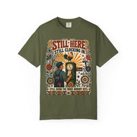 color:Hemp | Still Here. Still Clocking In. Still Doing the Work Nobody Sees. — Hemp front view