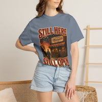 color:Blue Jean | Still Here, Still Open — Blue Jean lifestyle view