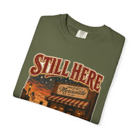 color:Hemp | Still Here, Still Open — Hemp folded view