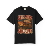 color:Black | Still Here, Still Open — Black front view