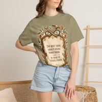 color:Khaki | The Best Thing About Fixing Something — Khaki lifestyle view