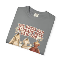 color:Grey | The Dress Had Already Been Paid For — Grey folded view