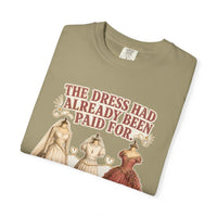 color:Khaki | The Dress Had Already Been Paid For — Khaki folded view