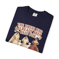 color:True Navy | The Dress Had Already Been Paid For — True Navy folded view