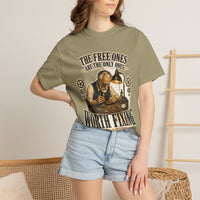 color:Khaki | The Free Ones Are the Only Ones Worth Fixing — Khaki lifestyle view