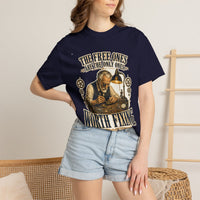 color:True Navy | The Free Ones Are the Only Ones Worth Fixing — True Navy lifestyle view