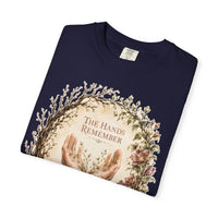 color:True Navy | The Hands Remember What the Years Tried to Forget — True Navy folded view