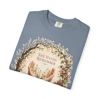 color:Blue Jean | The Hands Remember What the Years Tried to Forget — Blue Jean folded view