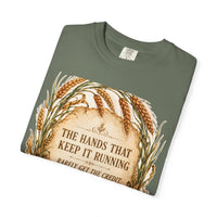 color:Moss | The Hands That Keep It Running Rarely Get the Credit — Moss folded view