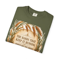color:Hemp | The Hands That Keep It Running Rarely Get the Credit — Hemp folded view