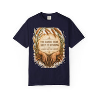 color:True Navy | The Hands That Keep It Running Rarely Get the Credit — True Navy front view