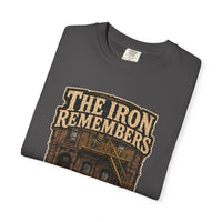 color:Graphite | The Iron Remembers — Graphite folded view