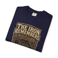 color:True Navy | The Iron Remembers — True Navy folded view