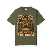 color:Hemp | The Ones Told to Wait Their Turn Are Running the Room — Hemp front view