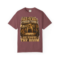 color:Brick | The Ones Told to Wait Their Turn Are Running the Room — Brick front view