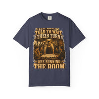 color:Denim | The Ones Told to Wait Their Turn Are Running the Room — Denim front view