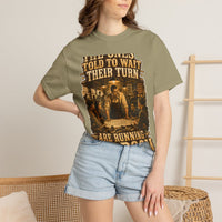 color:Khaki | The Ones Told to Wait Their Turn Are Running the Room — Khaki lifestyle view