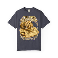 color:Navy | The Ones Who Stay Quiet Usually Know the Most — Navy front view