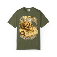 color:Hemp | The Ones Who Stay Quiet Usually Know the Most — Hemp front view