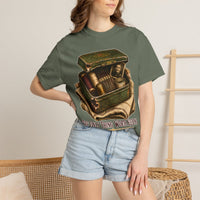 color:Moss | The Only Thing Worth Keeping Fit in a Tin Box — Moss lifestyle view