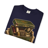 color:True Navy | The Only Thing Worth Keeping Fit in a Tin Box — True Navy folded view