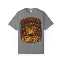 color:Grey | The Quiet One Was Keeping the Lights On — Grey front view