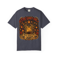 color:Navy | The Quiet One Was Keeping the Lights On — Navy front view