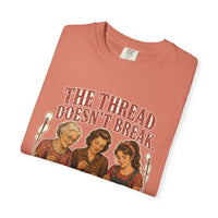 color:Terracotta | The Thread Doesn't Break — Terracotta folded view