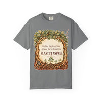 color:Grey | The Tree You Plant Today Is Shade You'll Never Sit In. Plant It — Grey front view