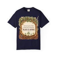 color:True Navy | The Tree You Plant Today Is Shade You'll Never Sit In. Plant It — True Navy front view