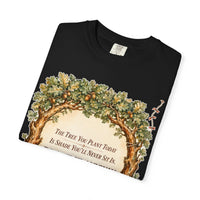 color:Black | The Tree You Plant Today Is Shade You'll Never Sit In. Plant It — Black folded view