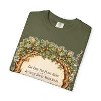 color:Hemp | The Tree You Plant Today Is Shade You'll Never Sit In. Plant It — Hemp folded view