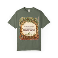 color:Moss | The Tree You Plant Today Is Shade You'll Never Sit In. Plant It — Moss front view
