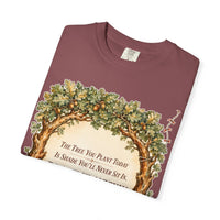 color:Brick | The Tree You Plant Today Is Shade You'll Never Sit In. Plant It — Brick folded view