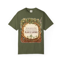 color:Hemp | The Tree You Plant Today Is Shade You'll Never Sit In. Plant It — Hemp front view