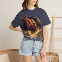 color:Denim | The Work Doesn't Care Who's Watching — Denim lifestyle view