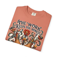 The Work Keeps You Honest — folded view