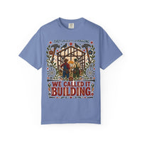 color:Washed Denim | They Called It Struggling. We Called It Building — Washed Denim front view