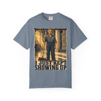 color:Blue Jean | They Counted Me Out. I Just Kept Showing Up — Blue Jean front view