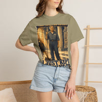 color:Khaki | They Counted Me Out. I Just Kept Showing Up — Khaki lifestyle view