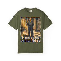 color:Hemp | They Counted Me Out. I Just Kept Showing Up — Hemp front view