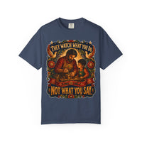 color:Midnight | They Watch What You Do. Not What You Say — Midnight front view