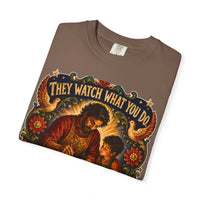 color:Espresso | They Watch What You Do. Not What You Say — Espresso folded view