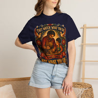 color:True Navy | They Watch What You Do. Not What You Say — True Navy lifestyle view