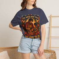 color:Denim | They Watch What You Do. Not What You Say — Denim lifestyle view