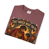 color:Brick | They Watch What You Do. Not What You Say — Brick folded view