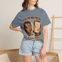color:Blue Jean | This One Was Paid For — Blue Jean folded view